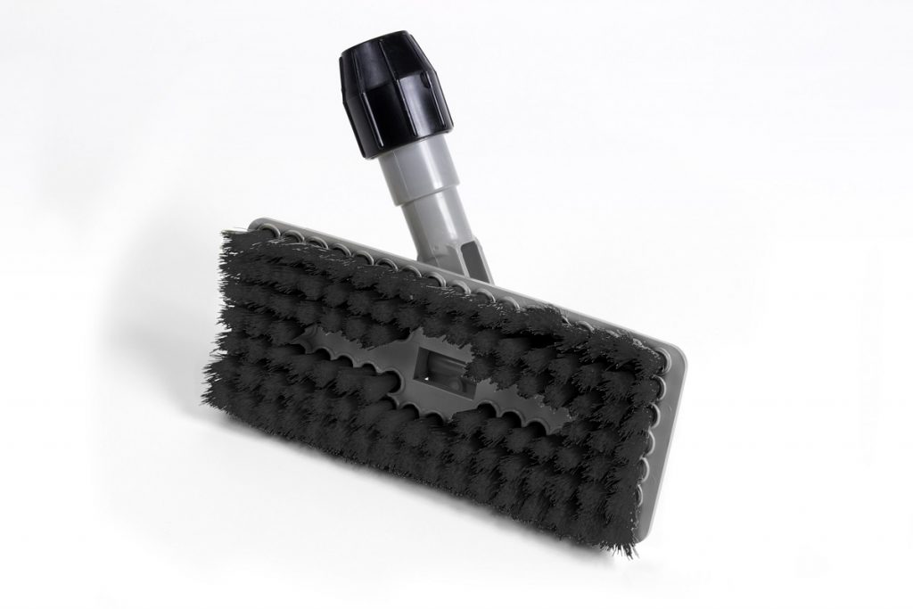 Inmate Facility Maintenance: Janitorial - Shank Free Hand Held Scrub Brush  - Charm-Tex
